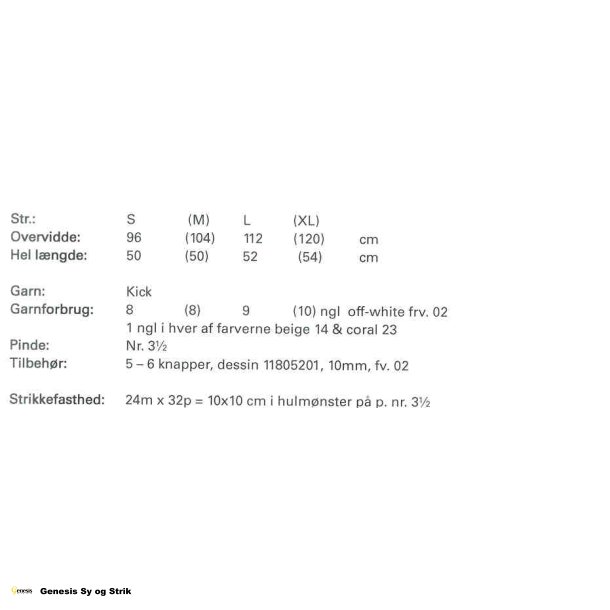 Damecardigan med hulmnstre og blomster