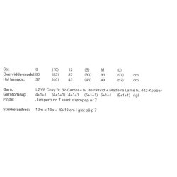 Bluse med enkelt harlequintern