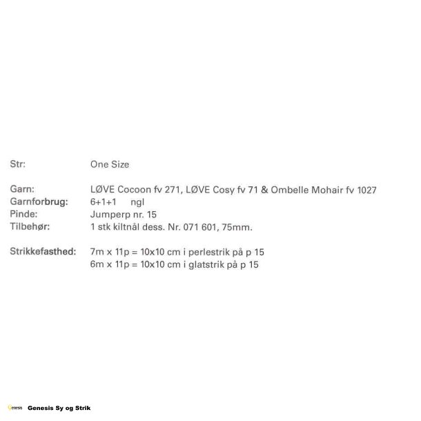 Kort trklde med spids hue