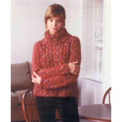 Sweater med ribmnster