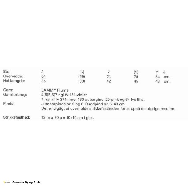 Plys-Brnebluse med striber