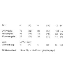 Brnesweater med stjernemnster