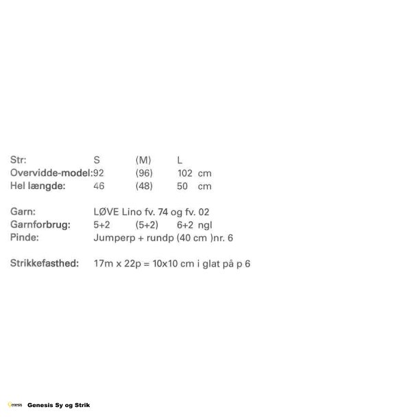 Sommertop med striber