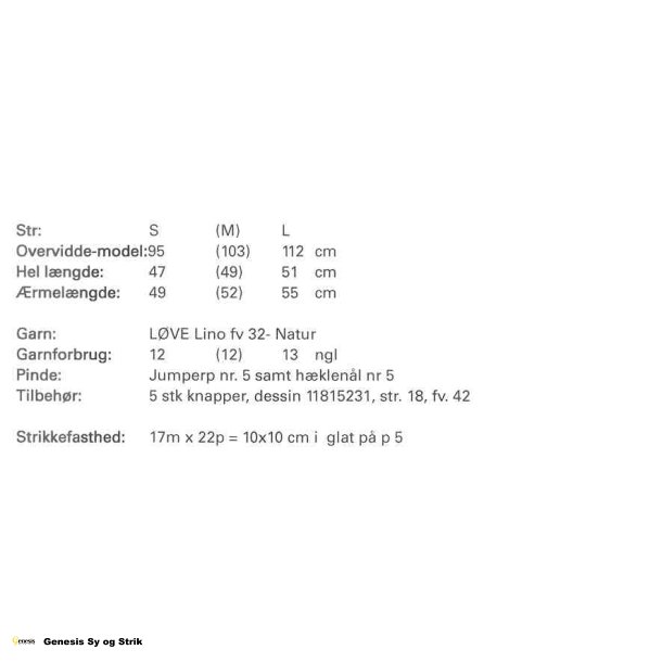 Top med blgemnster/Trje med blgemnster