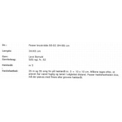 Hklet top / Bllehat med smblomster