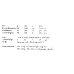 Kortrmet bluse med hulmnster