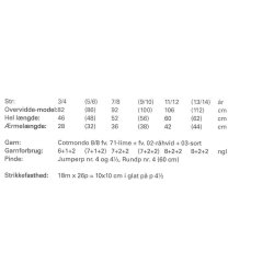 Grn drengesweater i Cotmondo