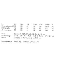 Rd drengesweater i Cotmondo