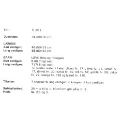 Cardigan med broderi