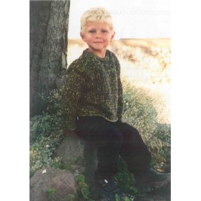 Brnesweater i dobbelt garn