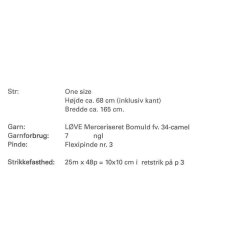 Retstrikket sjal med blondekant