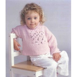 Bluse med pailletter