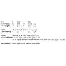 Top med hklede blomster