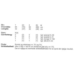 Bluse med ternede rmer