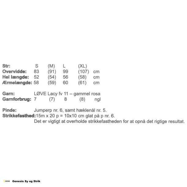 Bluse med hklede blomster