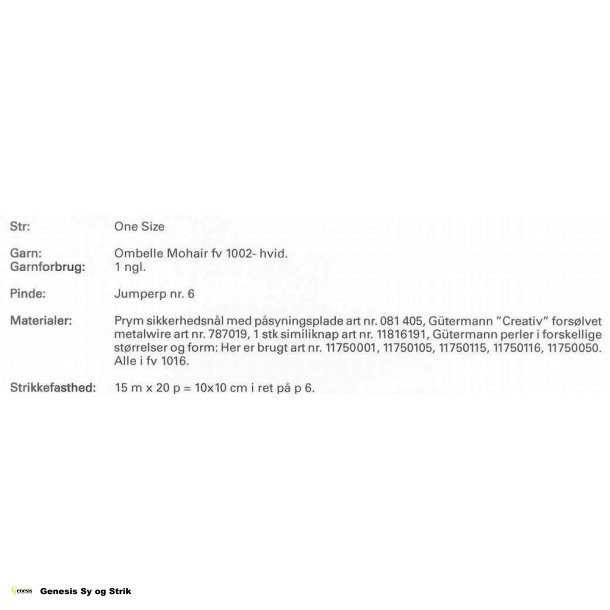 Halsvarmer og broche