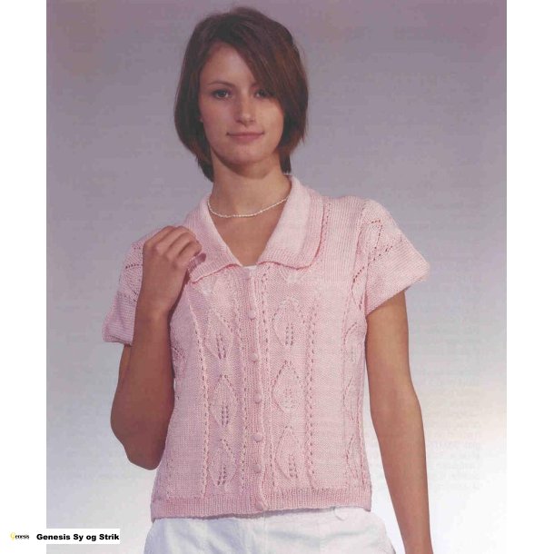 Kortrmet trje med krave