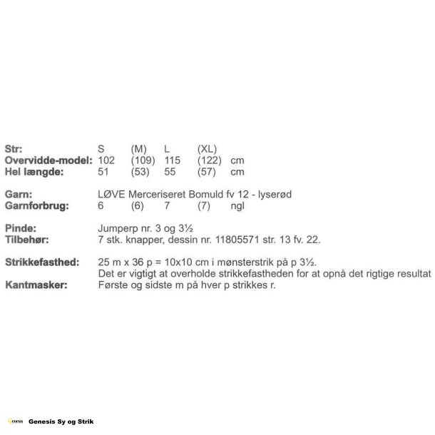 Kortrmet trje med krave