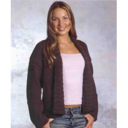 Bred trje med vrangriller