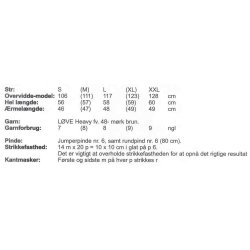 Bred trje med vrangriller