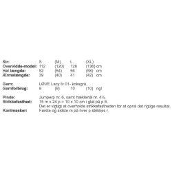 Strukturstrikket bluse med bue foran