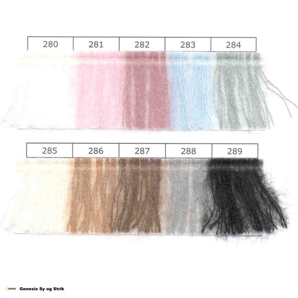 Bluse med perlebroderi