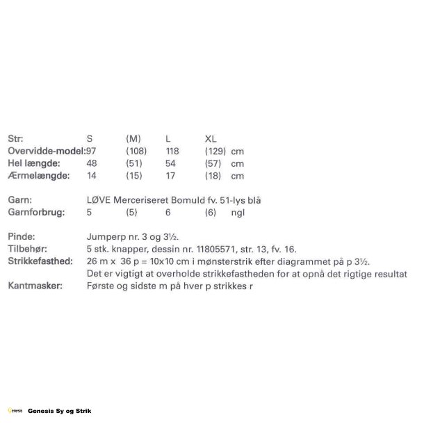 Bluse med Zigzagmnster