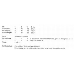 Pigesweater med hjerter