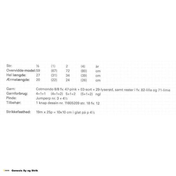 Pigebluse med blomster