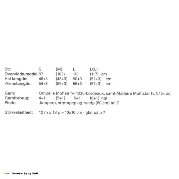 Kort bluse med flsekanter