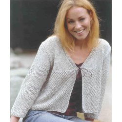 Kort trje i perlestrik