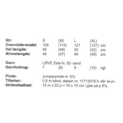 Kort trje i perlestrik