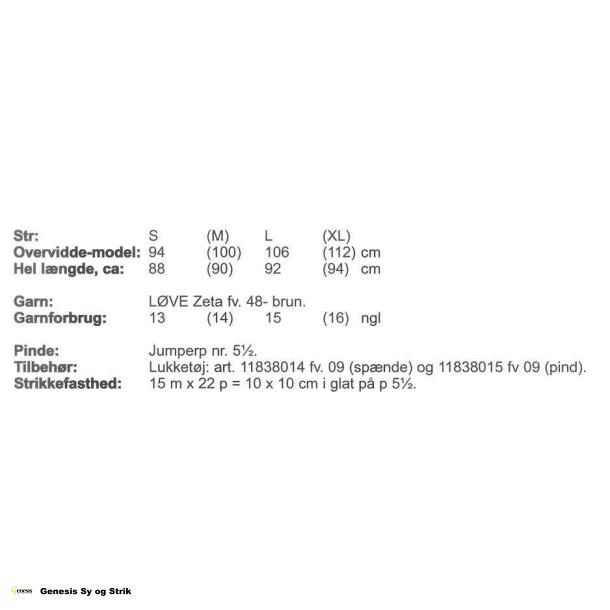 Lang trje strikket p tvrs