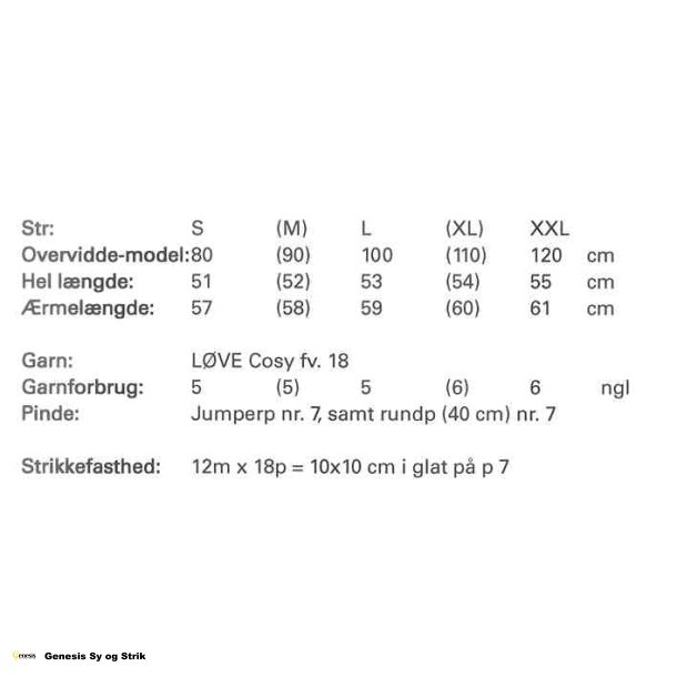 Sweater med rullekrave