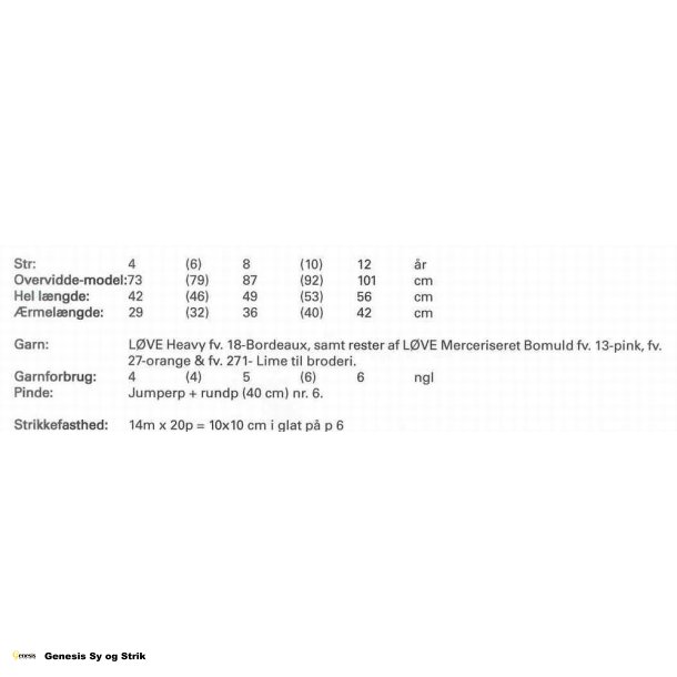 Bluse med blomsterbroderi