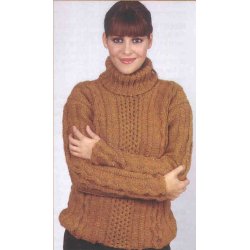 Sweater med snoninger