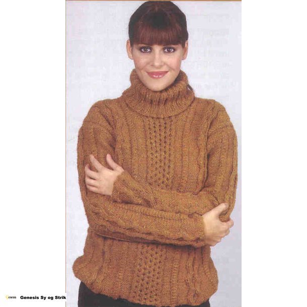 Sweater med snoninger