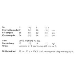 Sweater med snoninger