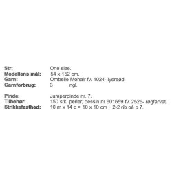 Stola med smocksyning