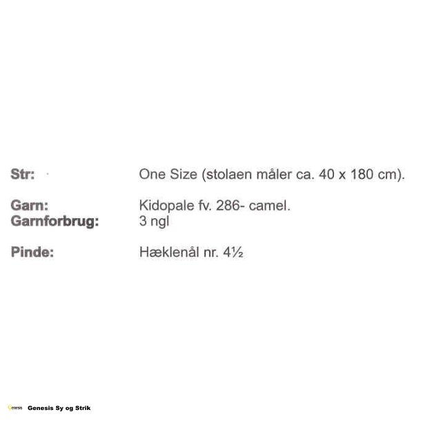 Stola i dobbelte krlighedsknuder