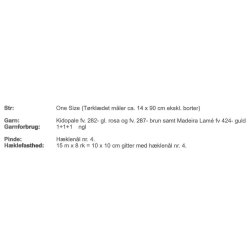 Lille gitterhklet halsklud