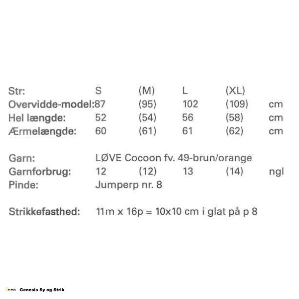 Bluse med ben rullekrave