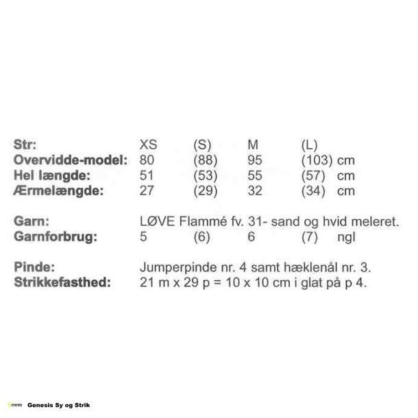 Bluse med to rkker huller