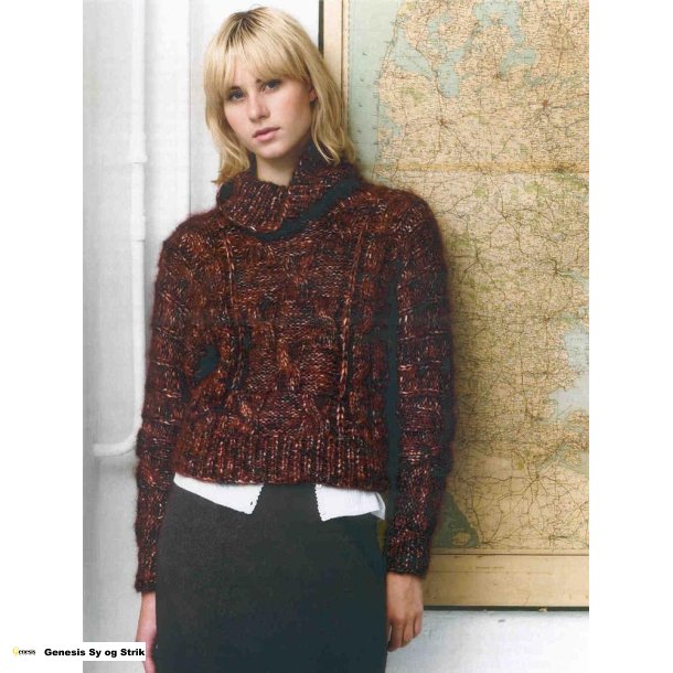 Sweater med snoninger