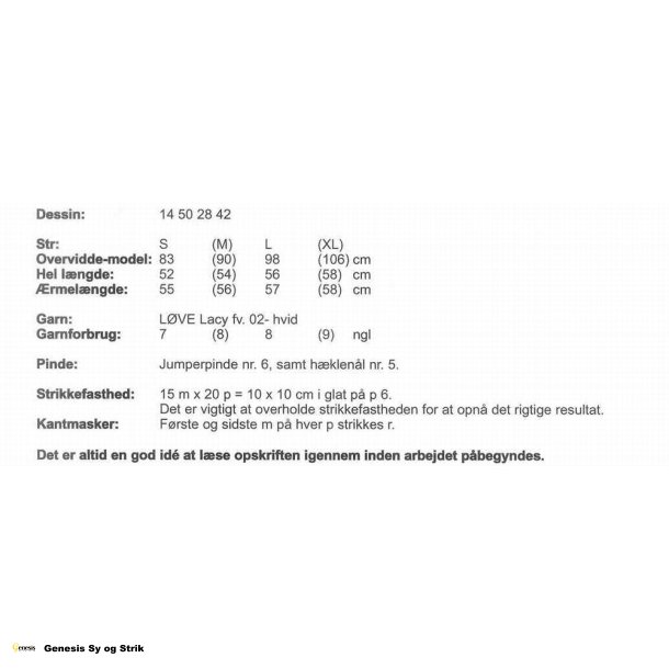 Bluse med huller og slids