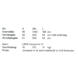 Cardigan med "Klokkerib" - Cocoon