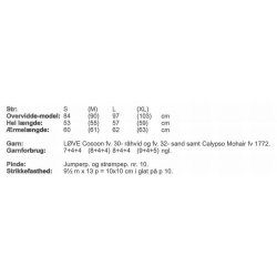 Sweater med rullekrave