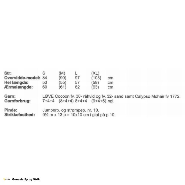 Sweater med rullekrave