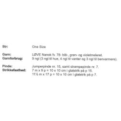 Hue, vanter og benvarmere