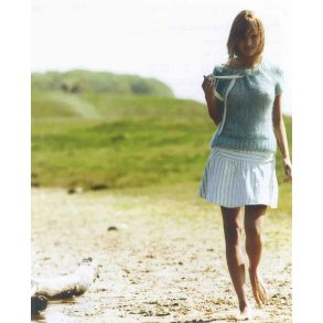 Top med bnd i halsen